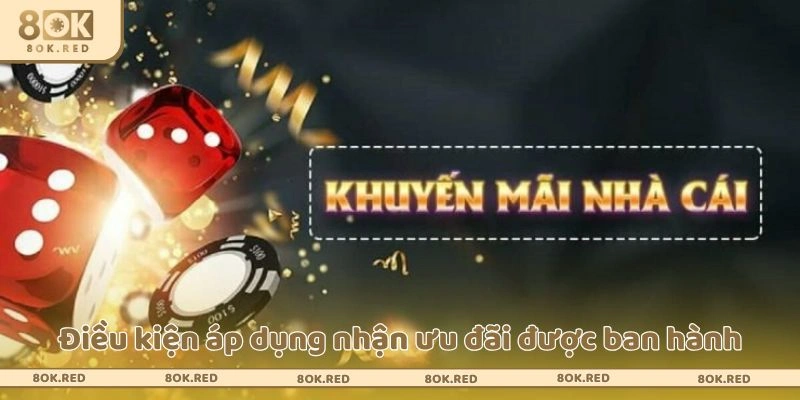 Điều kiện áp dụng nhận ưu đãi được ban hành