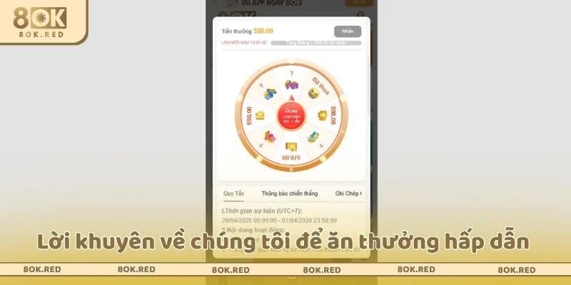Lời khuyên về chúng tôi để ăn thưởng hấp dẫn