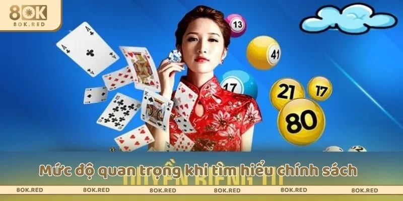 Mức độ quan trọng khi tìm hiểu chính sách