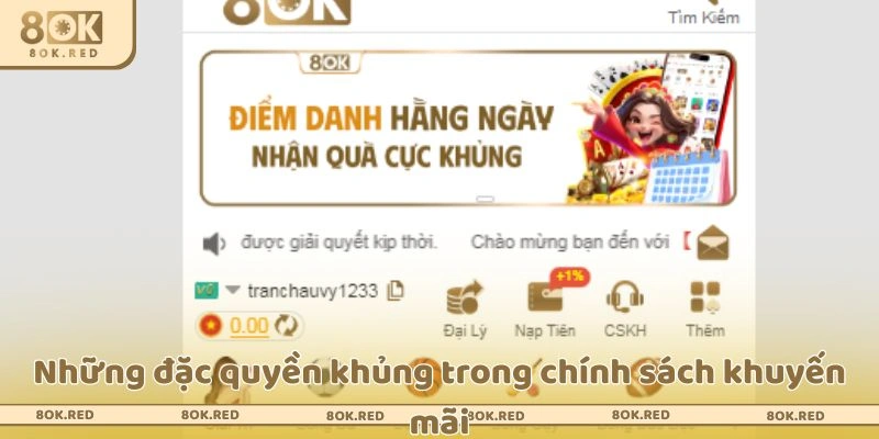 Những đặc quyền khủng trong chính sách khuyến mãi