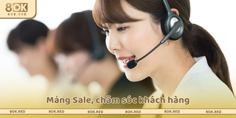 Ứng tuyển vị trí sale, chăm sóc khách hàng